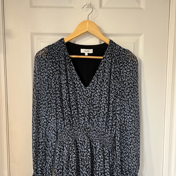 mbyM Blue Floral Dress - Picture 2 of 4